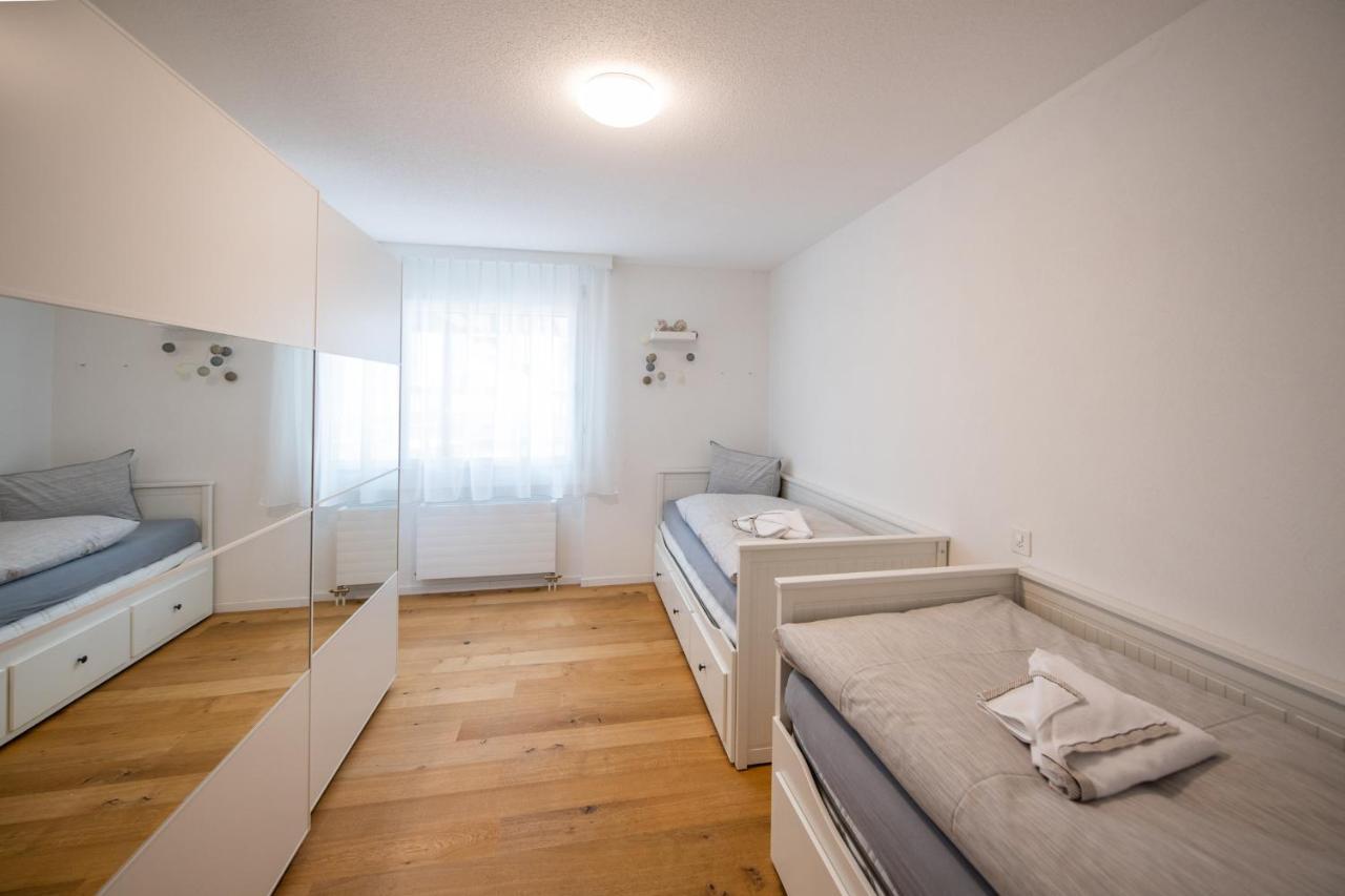 Agrimonia - 5,5-Zi Duplex Wohnung Bis 9 Personen Mit Eigenem Garten Davos Eksteriør billede