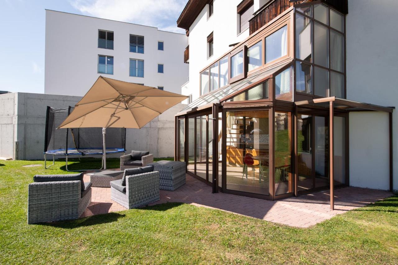 Agrimonia - 5,5-Zi Duplex Wohnung Bis 9 Personen Mit Eigenem Garten Davos Eksteriør billede